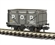 7 Plank Wagon With Coke Rail 'P.O.P'.