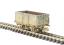 16 Ton Steel Mineral Wagon with Top Flap Doors in BR grey B84198 - weathered