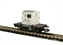 GWR Conflat in black 39354 with AF container load in white AF-2098