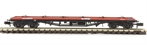 80 Tonne glw BDA Bogie Bolster Wagon in BR Railfreight Red 950791