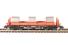 BAA steel carrier with coils in Railfreight red/black livery
