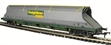 100 tonne HHA bogie hopper wagon in Freightliner Heavy Haul livery with sliding end door