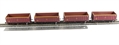 MEA 45 tonne open box ballast wagon in EWS livery 391374