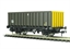 MEA 45 tonne open box wagon in Coal sector grey & yellow.