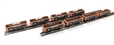 ZKA Limpet open ballast wagon in Loadhaul orange & black - DC390268