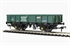 PNA ballast/spoil 7 rib box wagon in Railtrack green - CAIB-3611