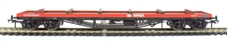 80 Tonne glw BDA bogie bolster wagon 950791 in Railfreight livery
