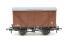 12 ton planked vent van in BR bauxite (early) livery B755845