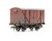 12 Ton BR Planked Vent Van B767014 in BR Bauxite Livery with Engineering Works Data & Markings (weathered) - Limited Edition for Kernow Model Rail Centre