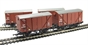 12 Ton BR plywood fruit van B875823 in late BR Bauxite livery