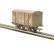 12 Ton BR plywood fruit van B875635 in BR bauxite (Early) - weathered