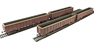 MBA Megabox high-sided bogie box wagon in EWS livery - weathered (without buffers)