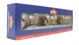 22-ton Presflo in Blue Circle Railfreight brown - Pack of 3 - weathered - B873150, B887885 & B888803