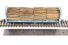 OTA (ex VDA) timber carrier wagon in Kronospan blue with lumber load