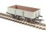 13T high sided steel wagon with smooth sides & wooden doors in BR late grey