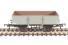 13T high sided steel wagon with smooth sides & wooden doors in BR late grey