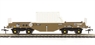 FNA Nuclear Flask Wagon with flat floor & round buffers in standard buff livery - Flask 9