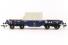 FNA Nuclear Flask Wagon with Flat Floor & Round Buffers 550011 in DRS Blue Livery - Bachmann Collectors Club Limited Edition 2011/12