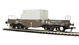 FNA nuclear flask wagon with sloping floor & oval buffers in standard Buff livery 550038