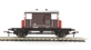 25 Ton Pill Box brake van 56365 in SR brown with grey roof & red ends