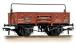 13 ton Hyfit steel open wagon with sheet and highbar in BR bauxite