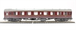 Mk1 SO Second Open in BR maroon W4912 - Weathered