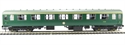 BR Mk2 FK First Corridor in BR Green - S13401