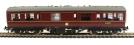 ex-LMS 50ft Inspection Saloon M45020M in BR maroon