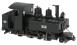 Baldwin Class 10-12-D 4-6-0T 542 in WW1 ROD black - Digital sound fitted
