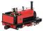 Quarry Hunslet 0-4-0ST "Alice" in Dinworic Quarry red - as preserved