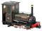 Quarry Hunslet 0-4-0ST "Dorothea" in Dorothea Quarry lined green - as preserved