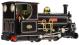 Mainline Hunslet 0-4-0ST 'Blanche' in Penrhyn Quarry lined black (early condition) - digital sound fitted