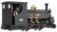 Mainline Hunslet 0-4-0ST 'Linda' in Penrhyn Quarry lined black (late condition) - weathered - digital sound fitted