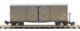 WD Bogie covered goods wagon in Nocton Estate Railway grey - weathered