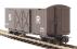 WD Bogie covered goods wagon in SR brown