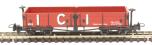 Class D Bogie open wagon in ICI red - No.6