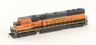SD60M EMD 8130 of the BNSF - digital fitted