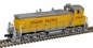 MP15 EMD 1343 of the Union Pacific - digital fitted