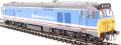 Class 50 in revised Network SouthEast light blue - unnumbered