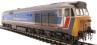 Class 50 50032 "Courageous" in original Network SouthEast light blue - weathered