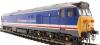 Class 50 50033 "Glorious" in revised Network SouthEast dark blue