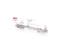 17,300 gallon general service tank car of Diamond Shamrock - white & black & blue & red 85566