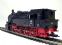 Class 94(5-18) 0-10-0 Tank loco of the German DB in black & red livery Epoch III 