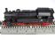 Class 94(5-18) 0-10-0 Tank loco of the German DB in black & red livery Epoch III 