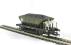 Dogfish ballast wagons in Engineers olive green with ballast loads (all metal axles) - Pack of 4