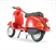 V type scooter in red