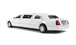 99 stretch limo in white