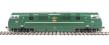 Class 42 Warship D827 "Kelly" in BR green with small yellow panels