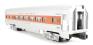 Williams 60' Streamliners 4 car - Baggage, Pullman, Vista Dome & Observation car "New Haven"