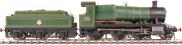 Class 43xx Mogul 2-6-0 4358 in BR lined green with early emblem